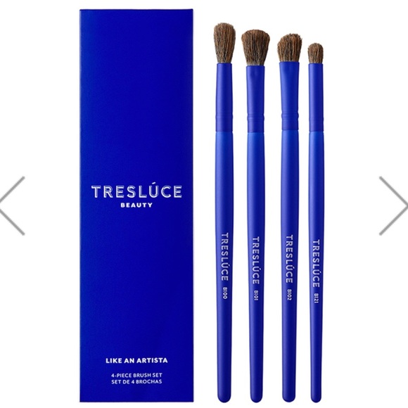 TRESLUCE BEAUTY Live Like An Artista 4-Piece Eyeshadow Brush Set - Picture 3 of 7
